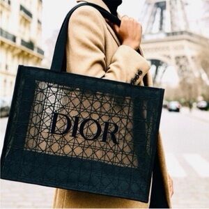 Dior Black Tote Bag